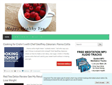 Tablet Screenshot of happyhealthyyou.net